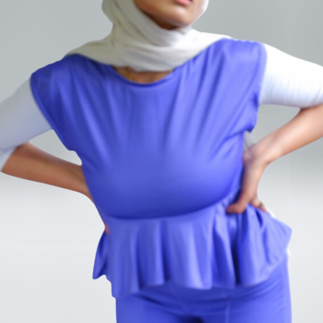 Her Vibes T-shirt purple by VIVRE'